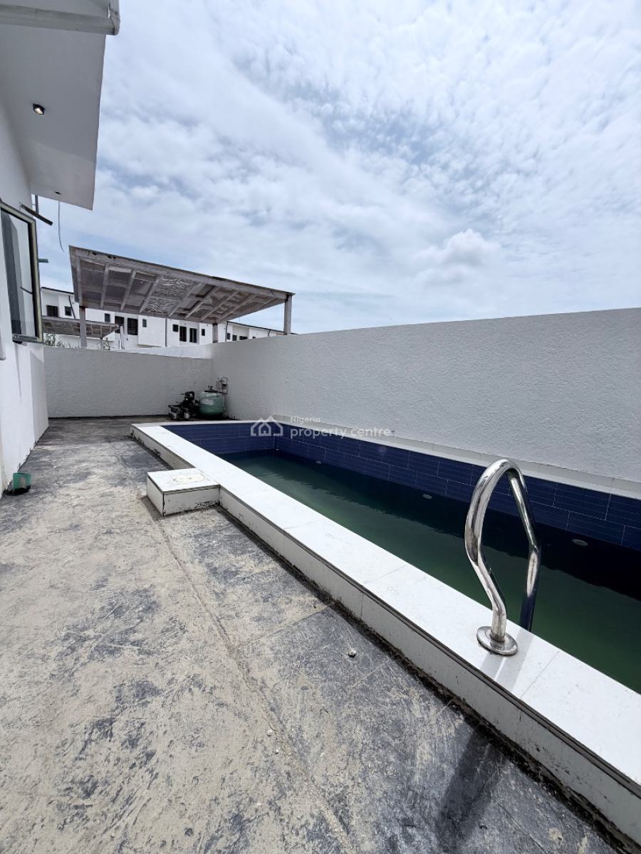 Stunning 5 Bedroom Fully Detached Duplex with Pool & Bq, Ikota, Lekki, Lagos, Detached Duplex for Sale