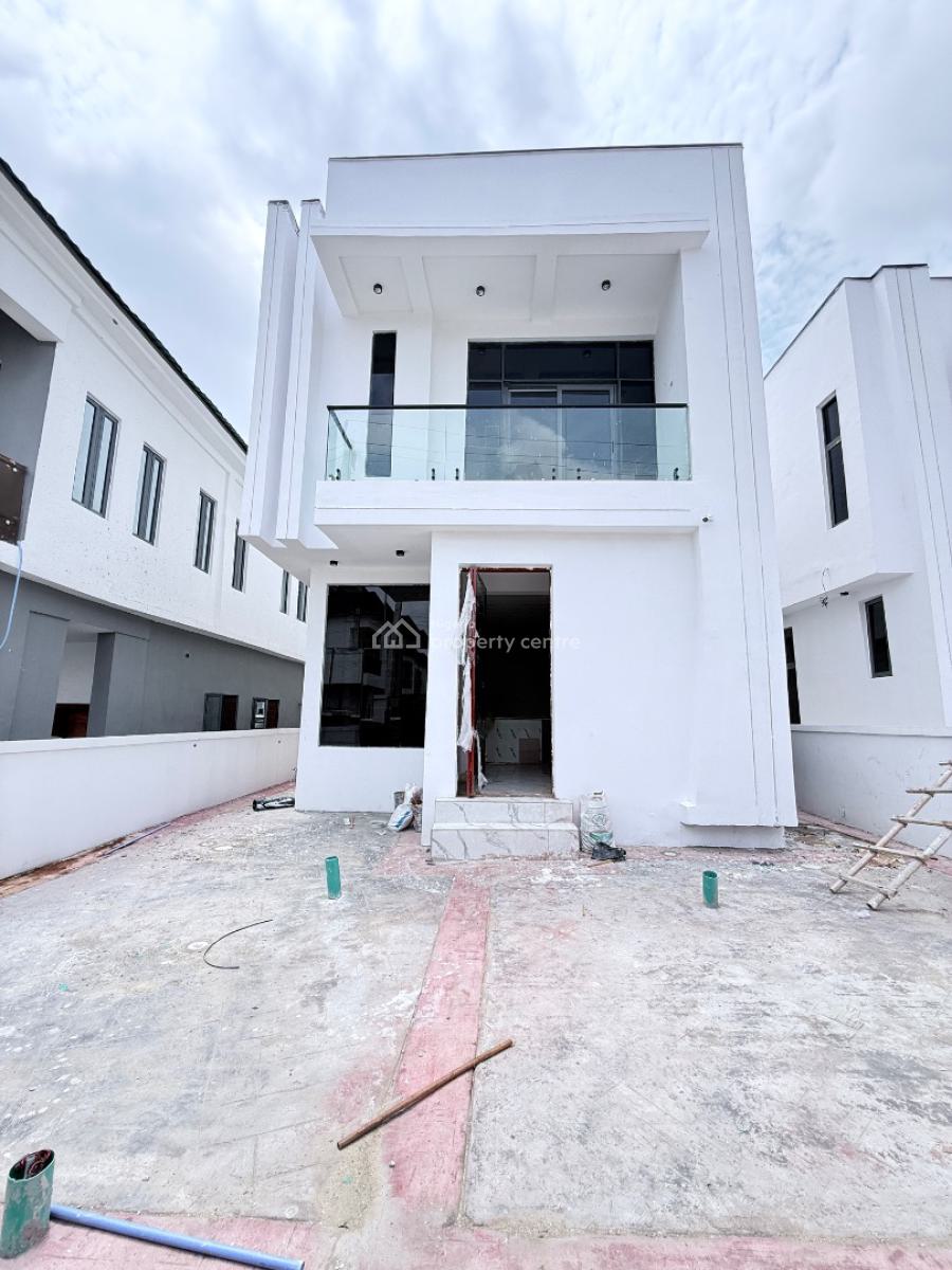Spacious 4 Bedroom Fully Detached Duplexes with Bq, Ikota, Lekki, Lagos, Detached Duplex for Sale