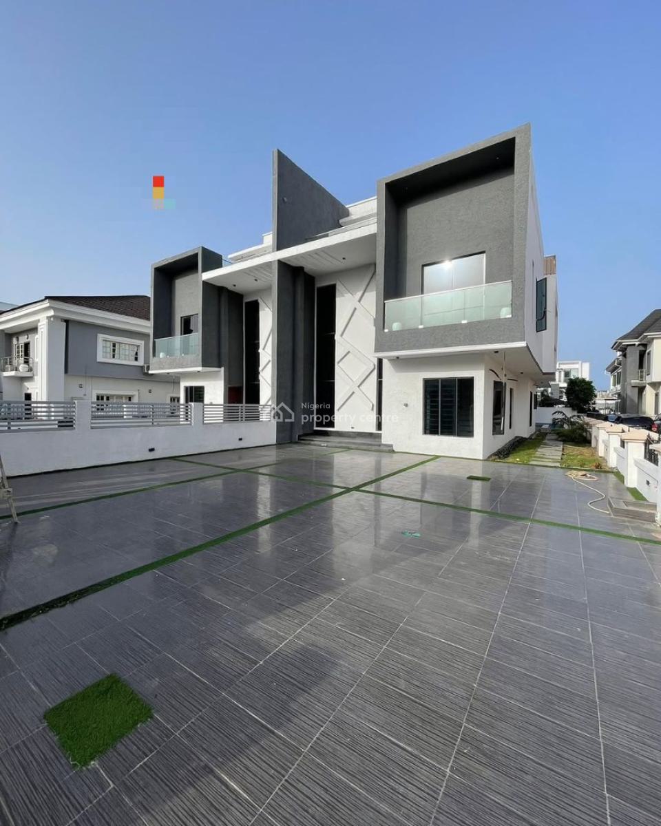 5 Bedroom Semi Detached Duplex +pool +cinema+bq, Osapa, Lekki, Lagos, Semi-detached Duplex for Sale