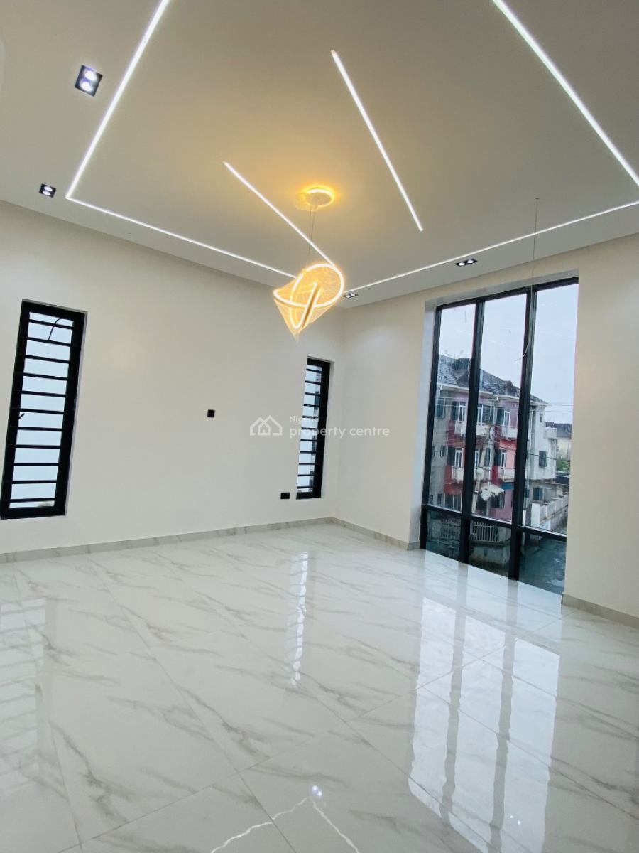 Tastefully 4 Bedroom Fully Detached Duplex with Bq , Solar Panel, Well, Ajah, Ajah, Lagos, Detached Duplex for Sale