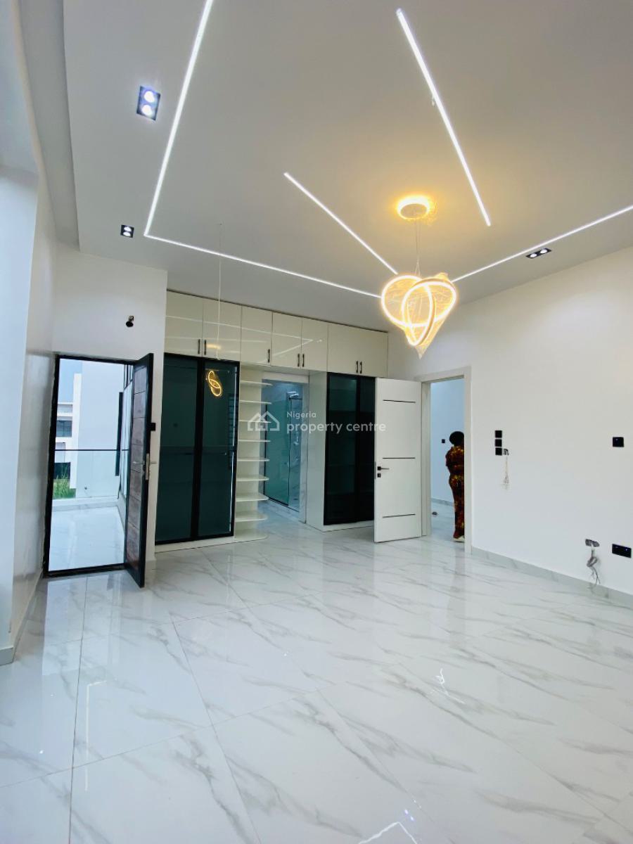 Tastefully 4 Bedroom Fully Detached Duplex with Bq , Solar Panel, Well, Ajah, Ajah, Lagos, Detached Duplex for Sale