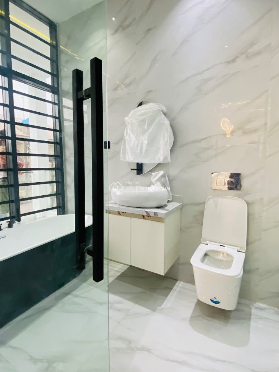 Tastefully 4 Bedroom Fully Detached Duplex with Bq , Solar Panel, Well, Ajah, Ajah, Lagos, Detached Duplex for Sale