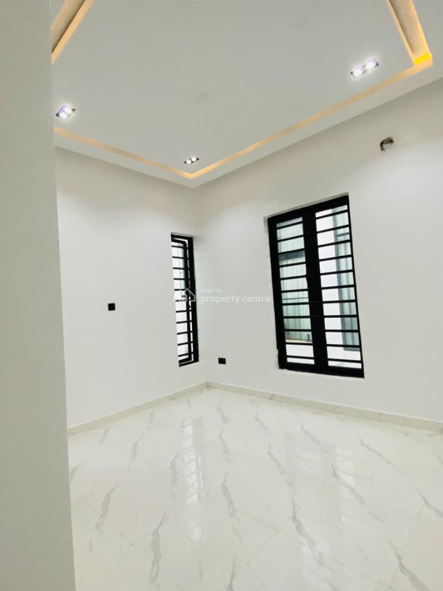 Tastefully 4 Bedroom Fully Detached Duplex with Bq , Solar Panel, Well, Ajah, Ajah, Lagos, Detached Duplex for Sale