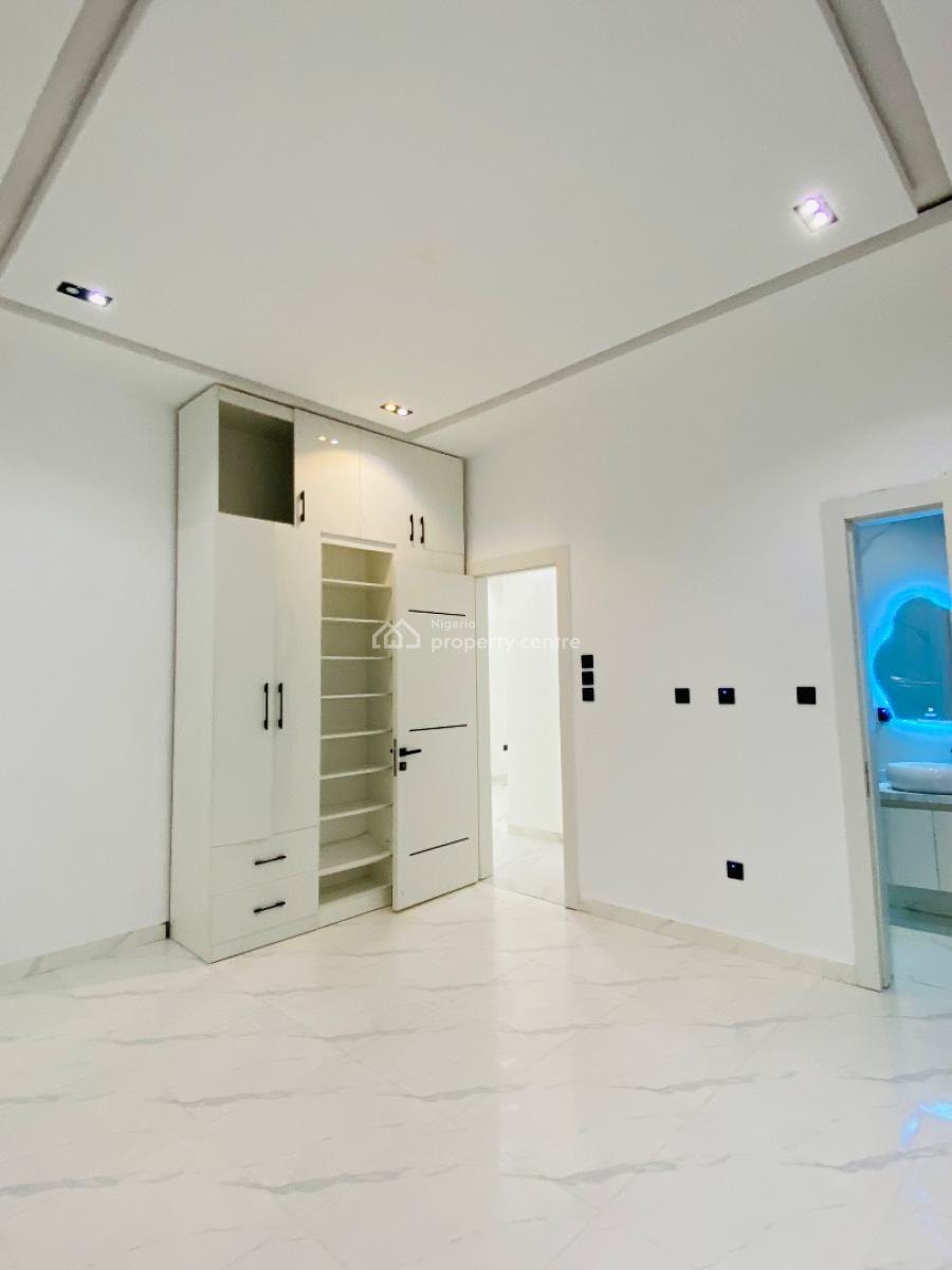 Tastefully 4 Bedroom Fully Detached Duplex with Bq , Solar Panel, Well, Ajah, Ajah, Lagos, Detached Duplex for Sale