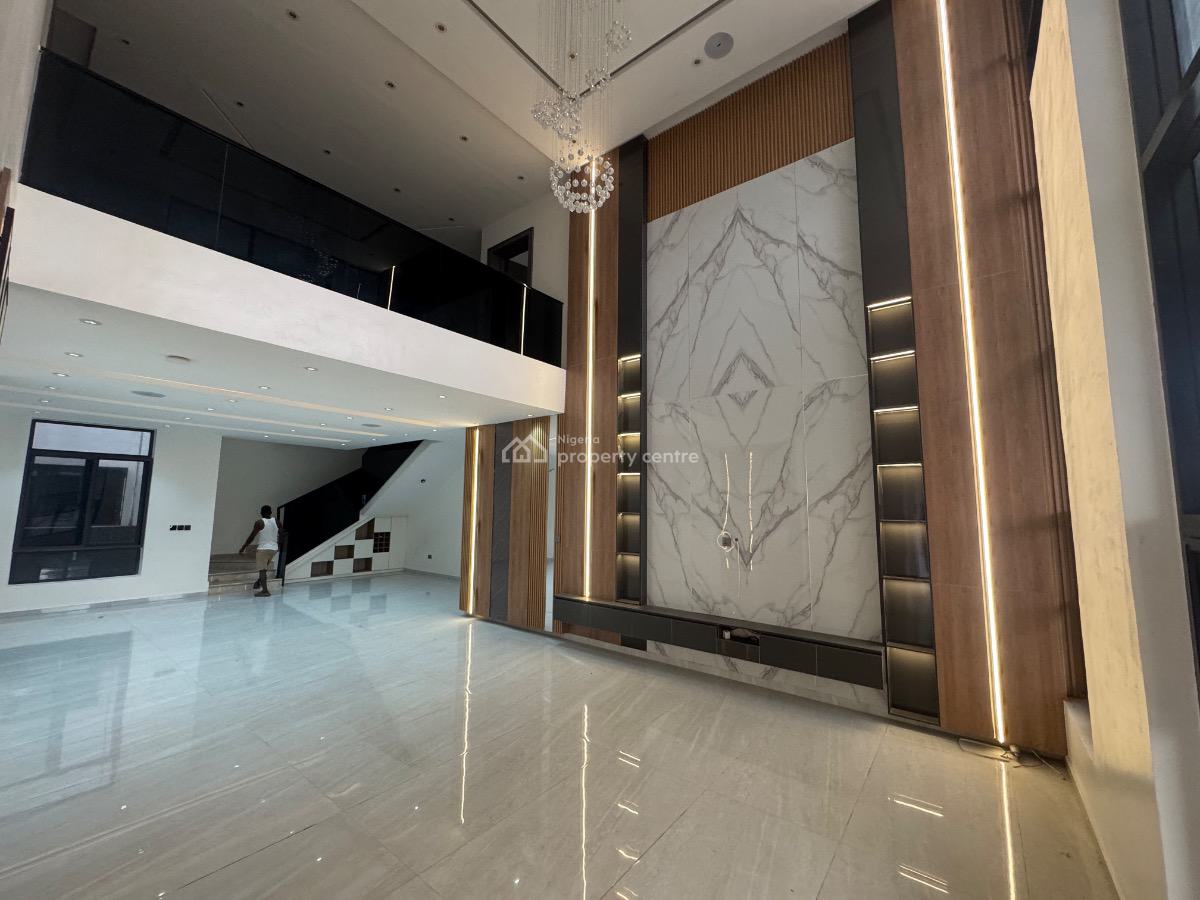 a Brand New Luxury 5 Bedroom House with 2 Bq and Swimming Pool ., Royal Garden Estate, Ajah, Lagos, Detached Duplex for Sale