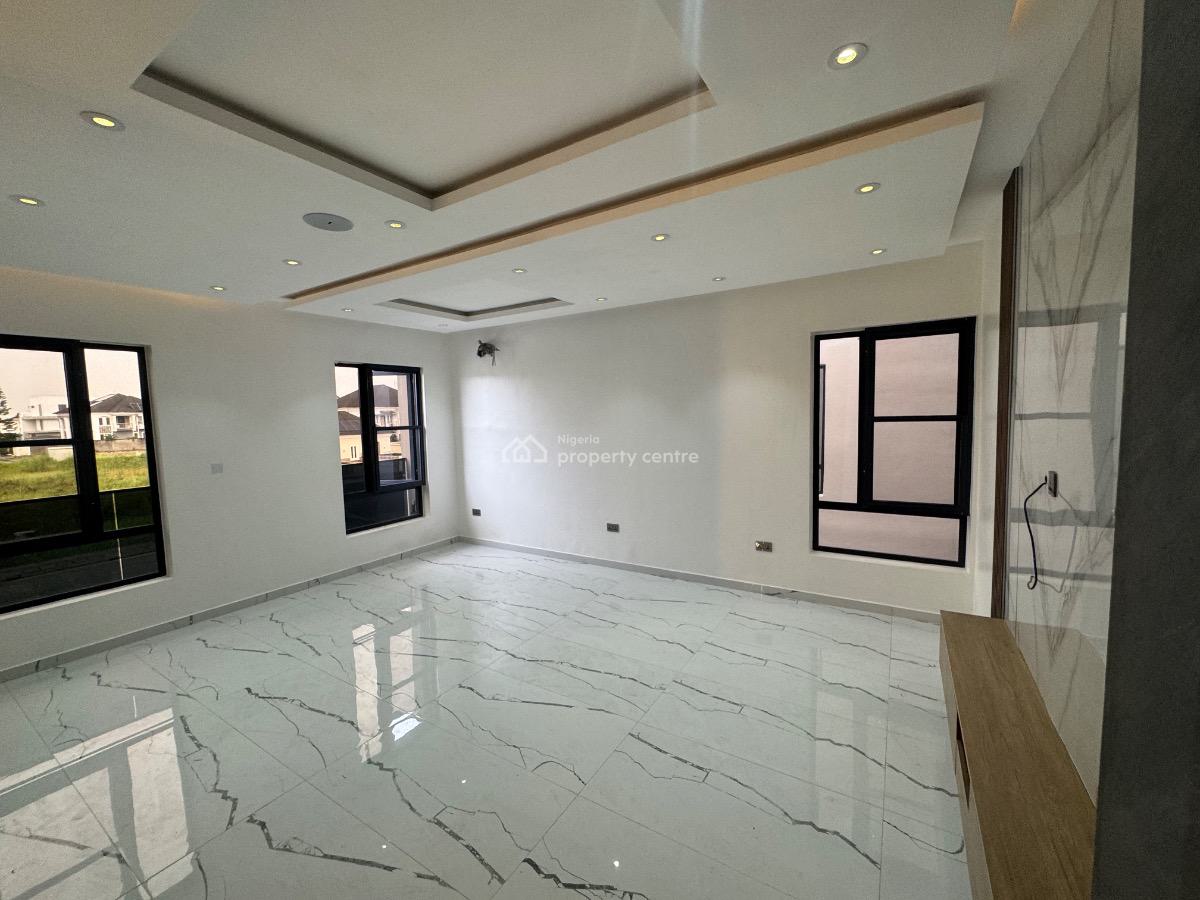 a Brand New Luxury 5 Bedroom House with 2 Bq and Swimming Pool ., Royal Garden Estate, Ajah, Lagos, Detached Duplex for Sale