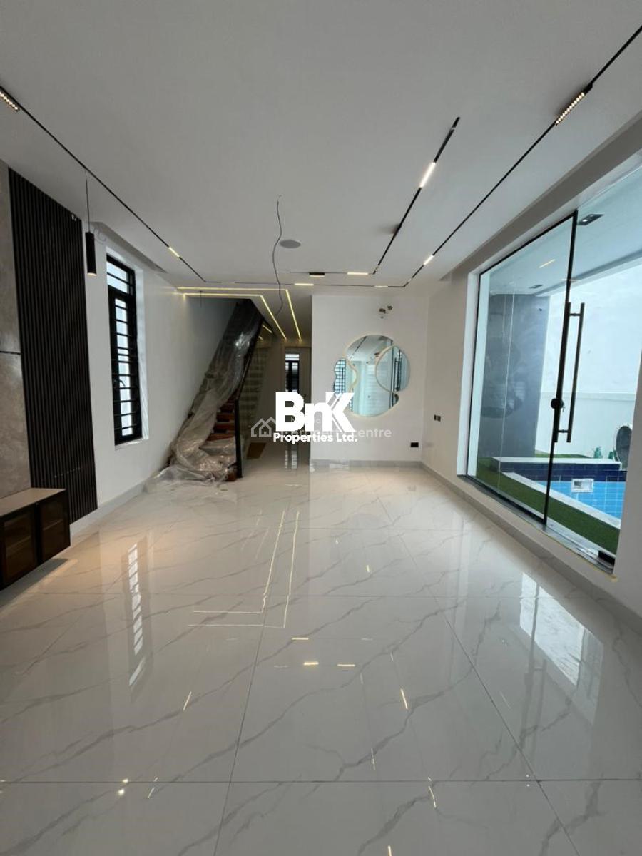 Brand New 2storey 5-bedroom Detached House with 1 Room Bq Pool Gym Room, Lekki Phase 1, Lekki, Lagos, Detached Duplex for Sale