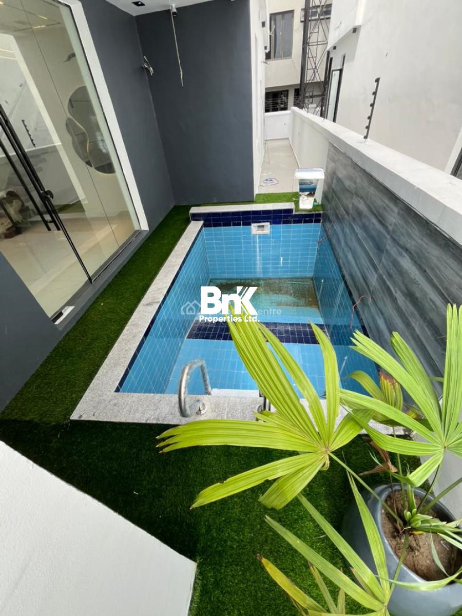 Brand New 2storey 5-bedroom Detached House with 1 Room Bq Pool Gym Room, Lekki Phase 1, Lekki, Lagos, Detached Duplex for Sale