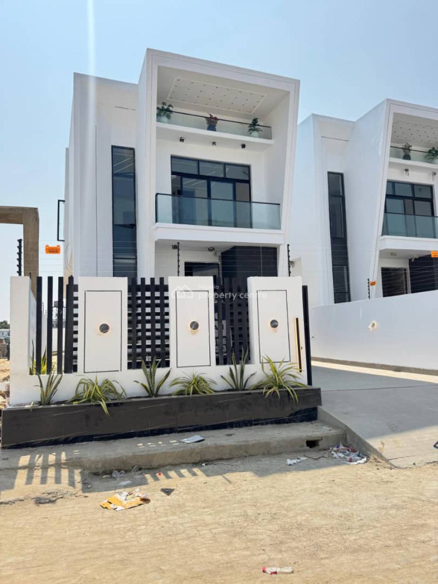 Newly Built Contemporary 4 Bedroom Detached Duplex  with Bq, Orchid Road, Lekki, Lagos, Detached Duplex for Sale