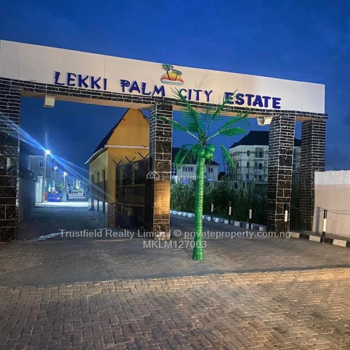 Land Measuring 1,296sqm, Lekki Palm City, Sangotedo, Ajah, Lagos, Land Joint Venture