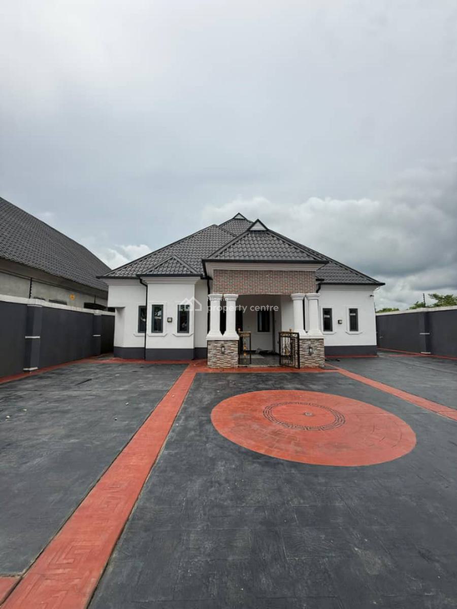 Brand New 3 Bedroom Bungalow with 1 Shop, Army Range Nddc Road, Eneka, Port Harcourt, Rivers, Detached Bungalow for Sale