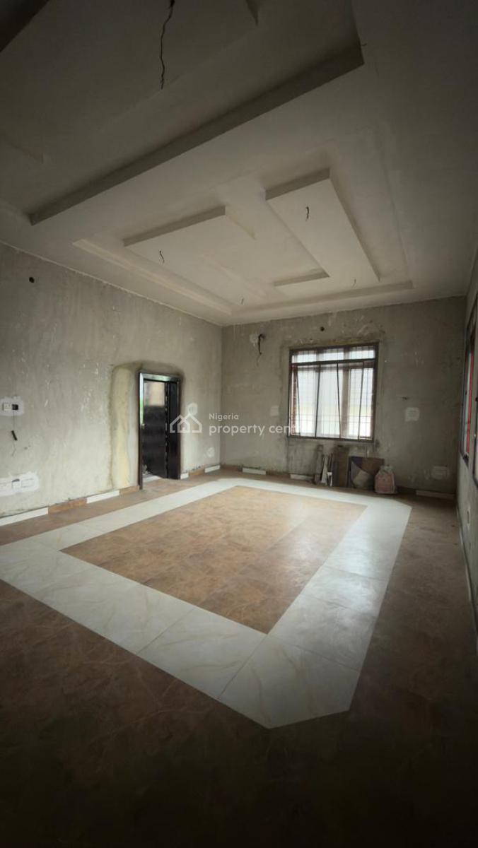 Tastefully Built (90%) Completed 5 Bedroom Mansion Wth 3 Rooms Bqs, Peter Odili Extension ( Circular Road), Port Harcourt, Rivers, Detached Duplex for Sale