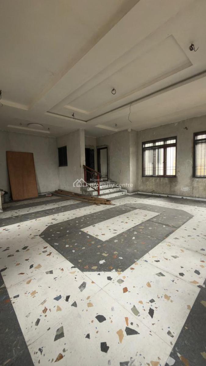 Tastefully Built (90%) Completed 5 Bedroom Mansion Wth 3 Rooms Bqs, Peter Odili Extension ( Circular Road), Port Harcourt, Rivers, Detached Duplex for Sale