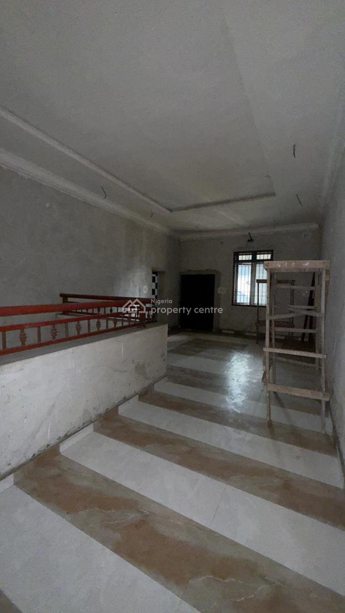 Tastefully Built (90%) Completed 5 Bedroom Mansion Wth 3 Rooms Bqs, Peter Odili Extension ( Circular Road), Port Harcourt, Rivers, Detached Duplex for Sale