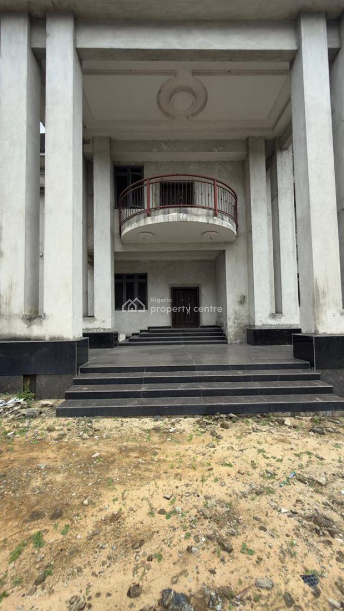Tastefully Built (90%) Completed 5 Bedroom Mansion Wth 3 Rooms Bqs, Peter Odili Extension ( Circular Road), Port Harcourt, Rivers, Detached Duplex for Sale