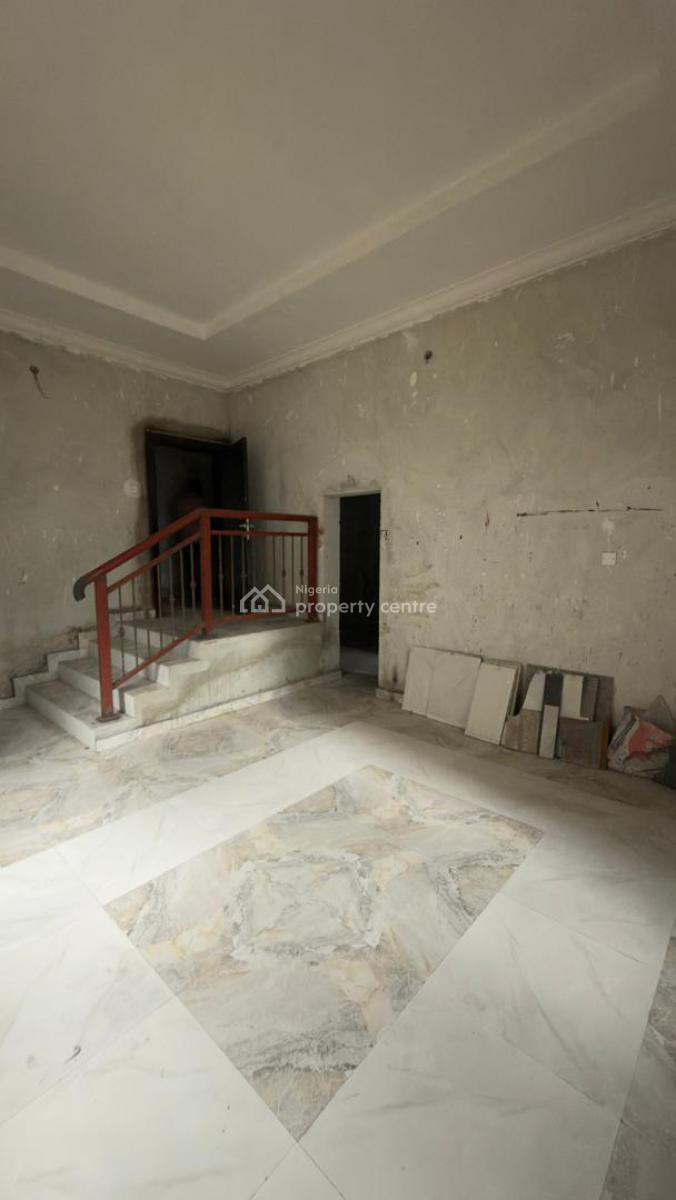 Tastefully Built (90%) Completed 5 Bedroom Mansion Wth 3 Rooms Bqs, Peter Odili Extension ( Circular Road), Port Harcourt, Rivers, Detached Duplex for Sale