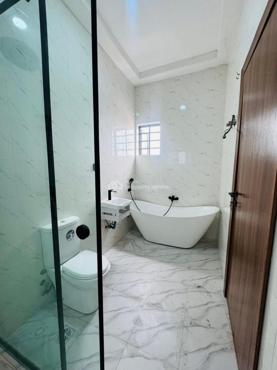 Beautifully Crafted 4 Bedroom Fully Detached Duplex Plus Bq., Contemporary Detailed Home with Bq in a Secured Area, Off Wemco, Ikeja, Lagos, Detached Duplex for Sale