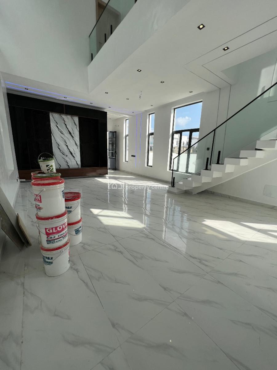 Gigantic 5 Bedroom Detached Duplex with Swimming Pool, Bq  Within a Ga, Lekki, Ajah, Lagos, Detached Duplex for Sale