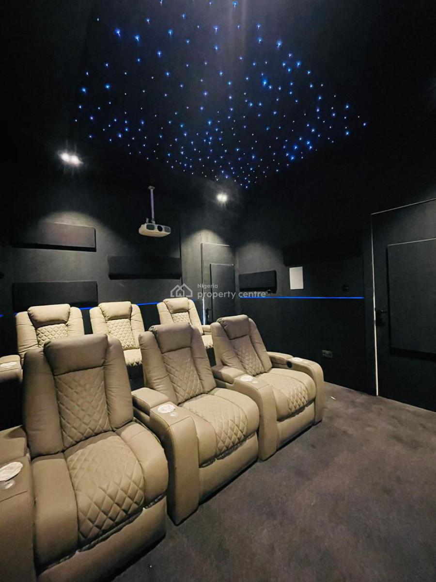 Supreme Luxury 5 Bed Smart Home with Cinema, Gym, Swimming Pool and Bq, Lekki Phase 1, Lekki, Lagos, Detached Duplex for Sale