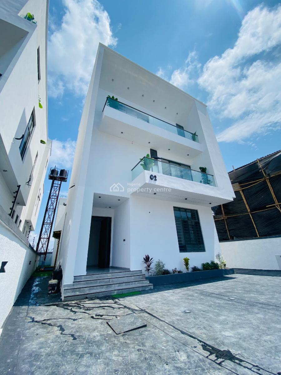 Luxury 5 Bed Fully Detached with Swimming Pool, Chevron, Lekki, Lagos, Detached Duplex for Sale