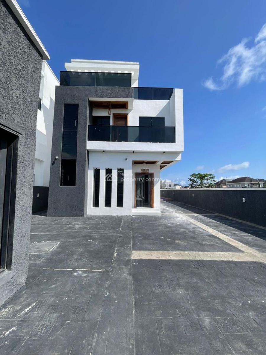 Contemporary 5 Bedroom Fully Detached Duplex with Amazing Features, Royal Garden Estate (the Cowrie Creek of Ajah), Lekki, Lagos, Detached Duplex for Sale