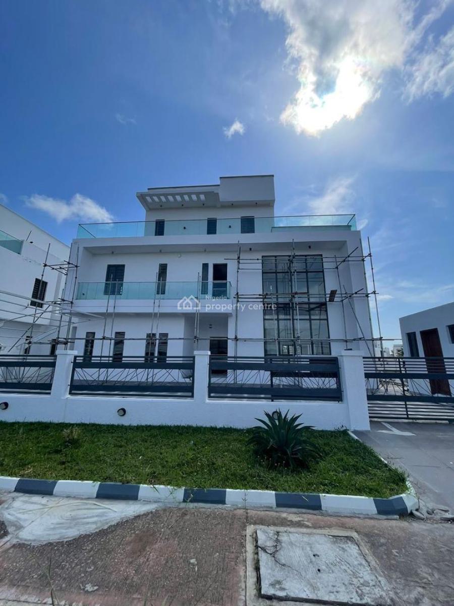 Massive Contemporary 5 Bedroom Fully Detached Duplex with Bq, Pool, Royal Garden Estate (the Cowrie Creek of Ajah), Lekki, Lagos, Detached Duplex for Sale