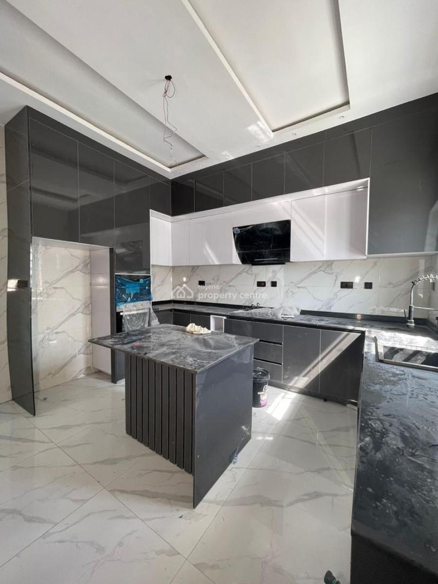 Massive Contemporary 5 Bedroom Fully Detached Duplex with Bq, Pool, Royal Garden Estate (the Cowrie Creek of Ajah), Lekki, Lagos, Detached Duplex for Sale