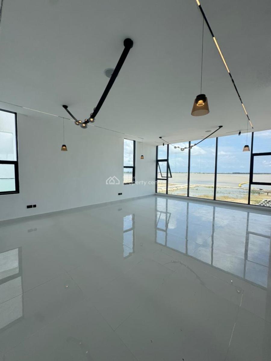 Magnificent 5-bedroom Waterfront Duplex with Private Elevator, Pool, Osapa, Lekki, Lagos, Detached Duplex for Sale