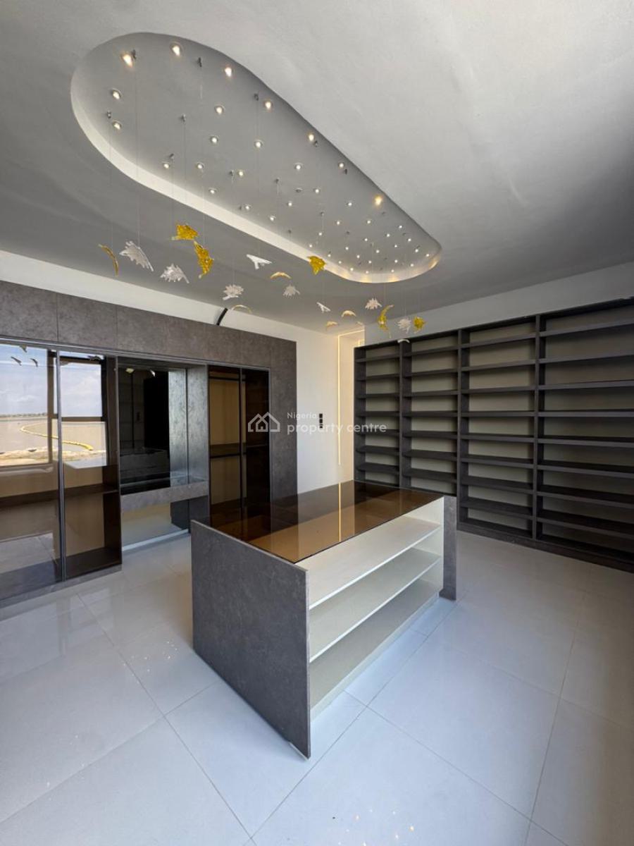 Magnificent 5-bedroom Waterfront Duplex with Private Elevator, Pool, Osapa, Lekki, Lagos, Detached Duplex for Sale