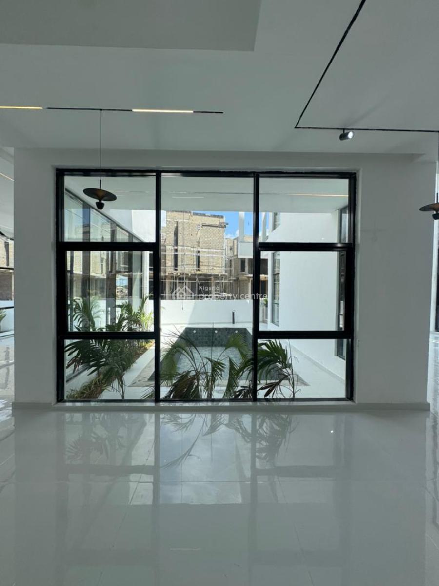 Magnificent 5-bedroom Waterfront Duplex with Private Elevator, Pool, Osapa, Lekki, Lagos, Detached Duplex for Sale