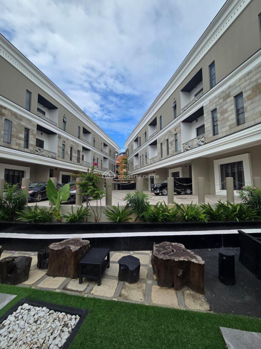 Luxurious 5 Bedroom Terraced Duplex W/ Pool, Gym, Kids Play Area & Bq, Ikoyi, Lagos, Terraced Duplex for Sale