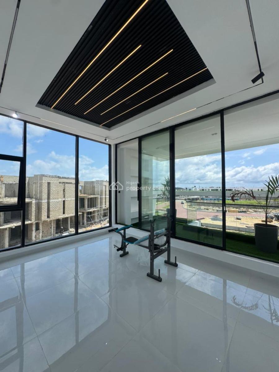 Magnificent 5-bedroom Fully Detached Waterfront Duplex with Private El, Lekki, Osapa, Lekki, Lagos, Detached Duplex for Sale