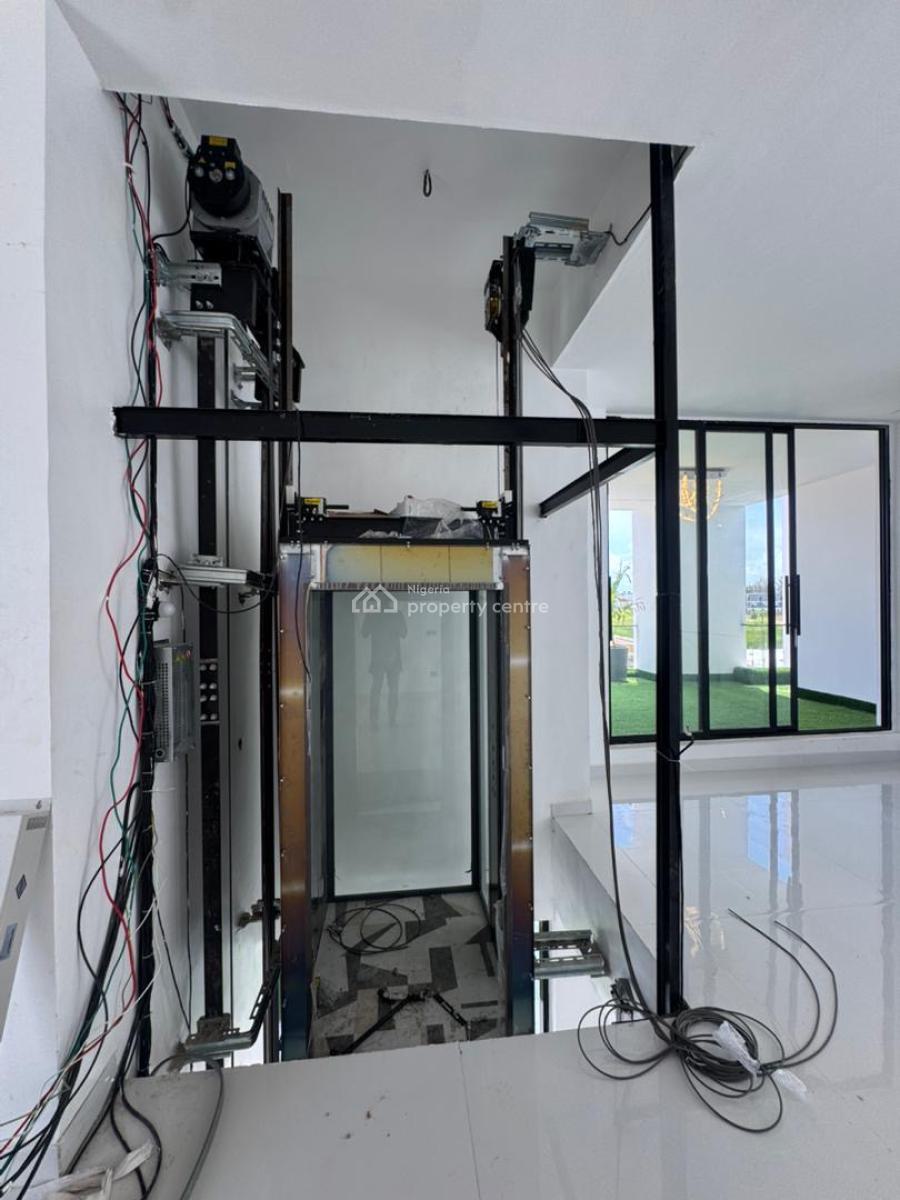 Magnificent 5-bedroom Fully Detached Waterfront Duplex with Private El, Lekki, Osapa, Lekki, Lagos, Detached Duplex for Sale