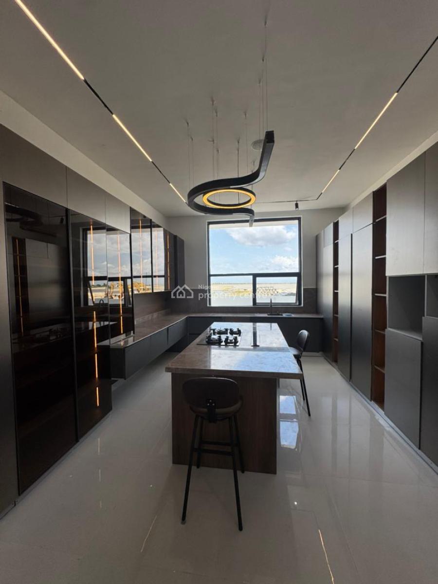 Magnificent 5-bedroom Fully Detached Waterfront Duplex with Private El, Lekki, Osapa, Lekki, Lagos, Detached Duplex for Sale