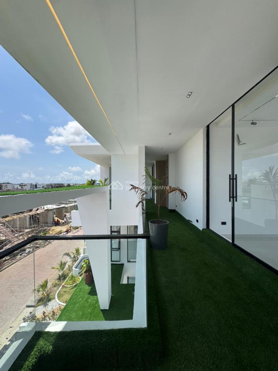Magnificent 5-bedroom Fully Detached Waterfront Duplex with Private El, Lekki, Osapa, Lekki, Lagos, Detached Duplex for Sale