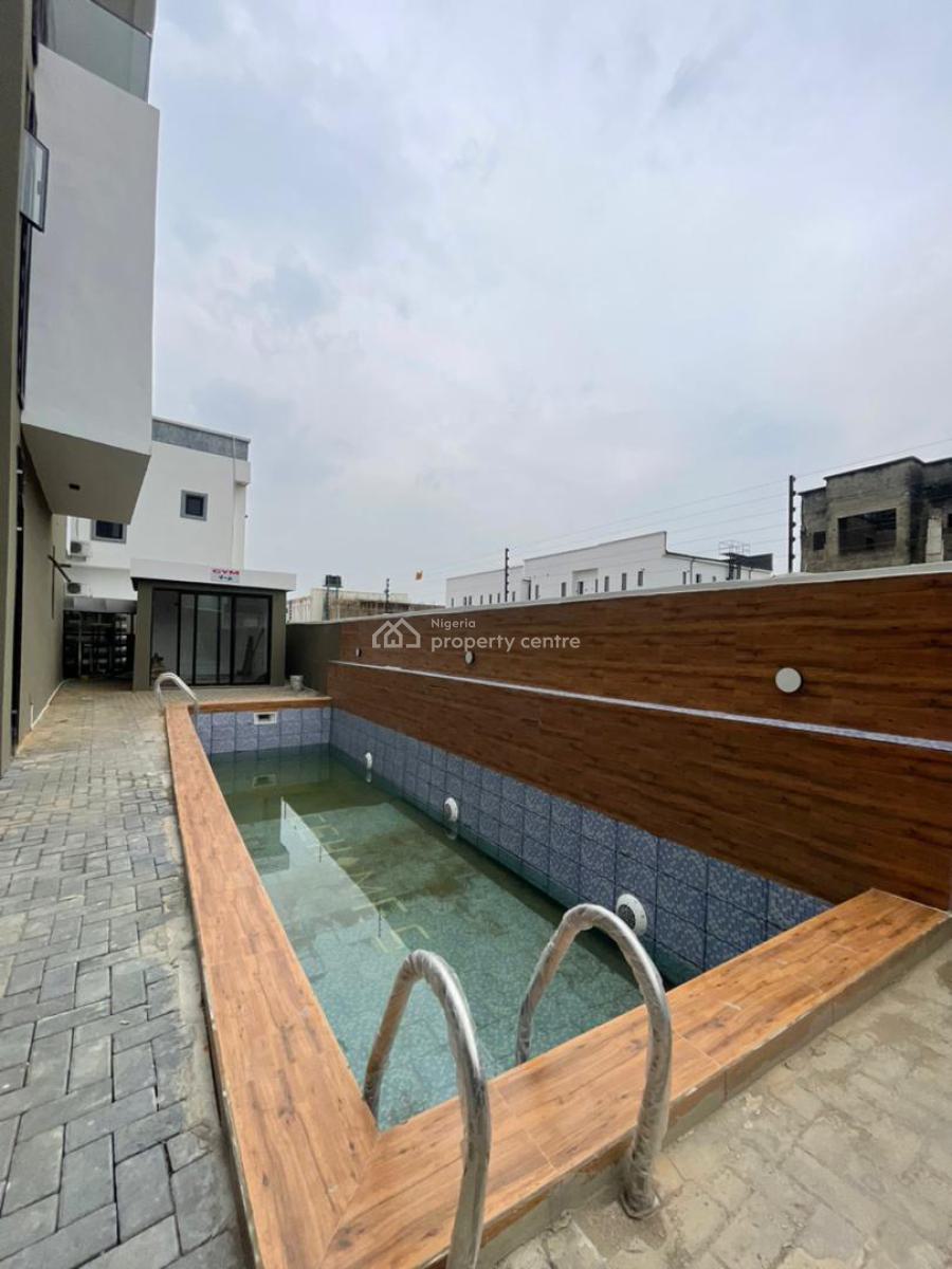 Contemporary 2 Bedroom Apartment with Pool, Gym, Elevator & Lounge, Ikota, Lekki, Lagos, Flat / Apartment for Sale