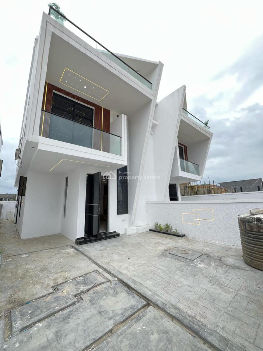Self Compound 4 Semi Detached Duplex with Bq, Ikota, Lekki, Lagos, Semi-detached Duplex for Sale