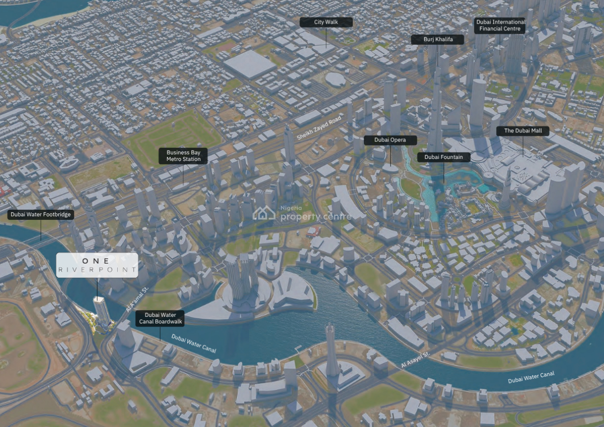 3 Bed Waterfront, Business Bay, Dubai, Banana Island, Ikoyi, Lagos, Flat / Apartment for Sale