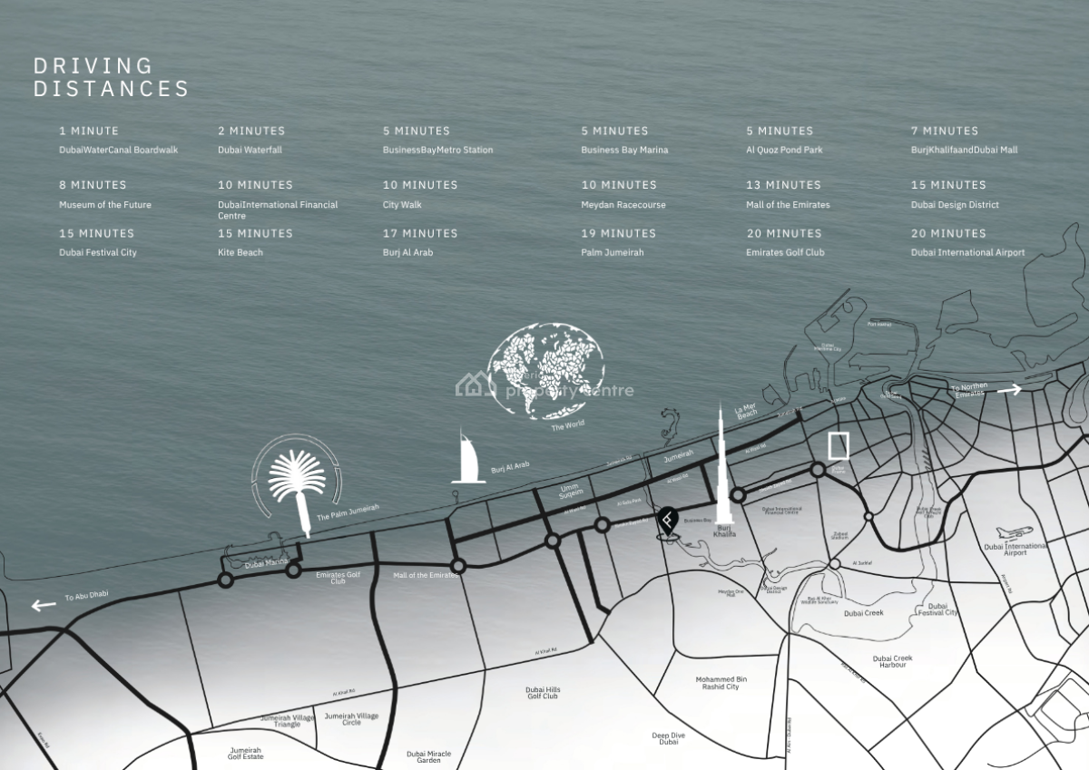 3 Bed Waterfront, Business Bay, Dubai, Banana Island, Ikoyi, Lagos, Flat / Apartment for Sale