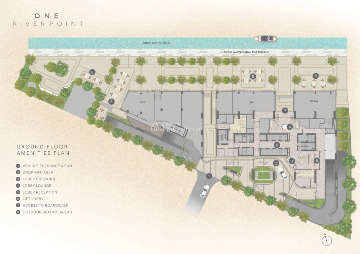 3 Bed Waterfront, Business Bay, Dubai, Banana Island, Ikoyi, Lagos, Flat / Apartment for Sale