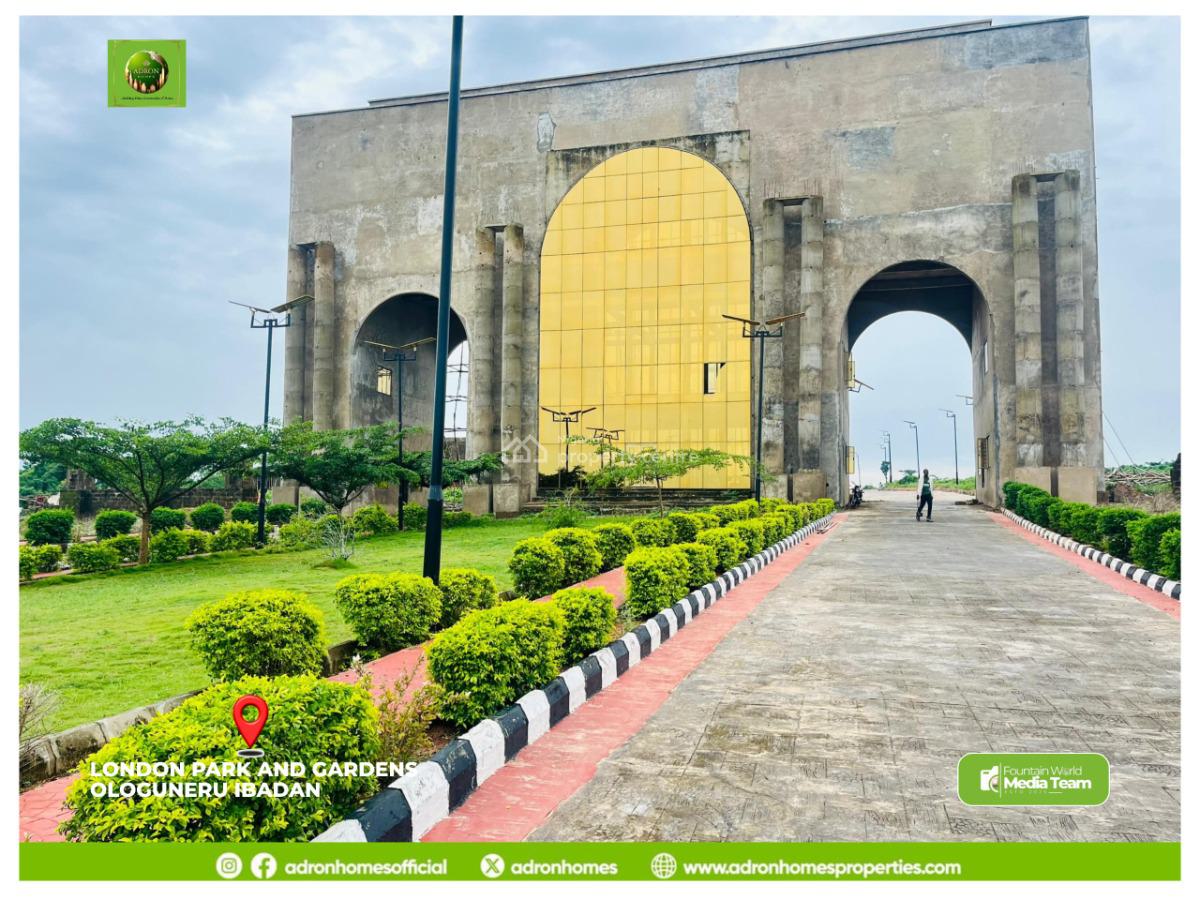 Estate Land 540sqm, London Parks and Gardens Estate, Ologuneru, Ibadan, Oyo, Mixed-use Land for Sale