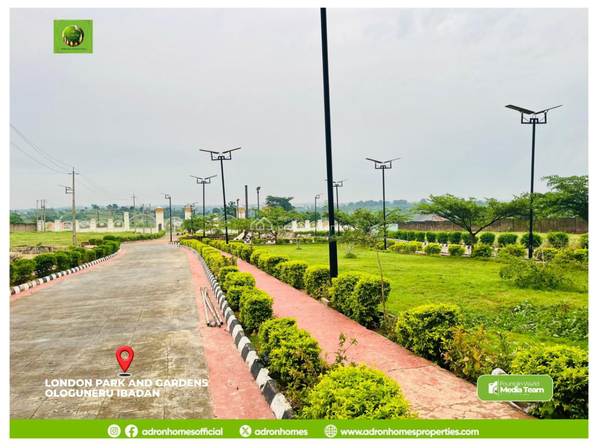 Estate Land 540sqm, London Parks and Gardens Estate, Ologuneru, Ibadan, Oyo, Mixed-use Land for Sale