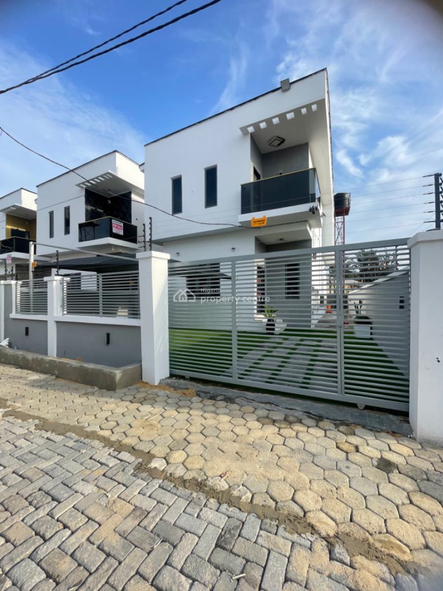 Newly Built & Furnished 4 Bedroom Fully Detached Duplex with Bq, Ikota, Lekki, Lagos, Detached Duplex for Sale
