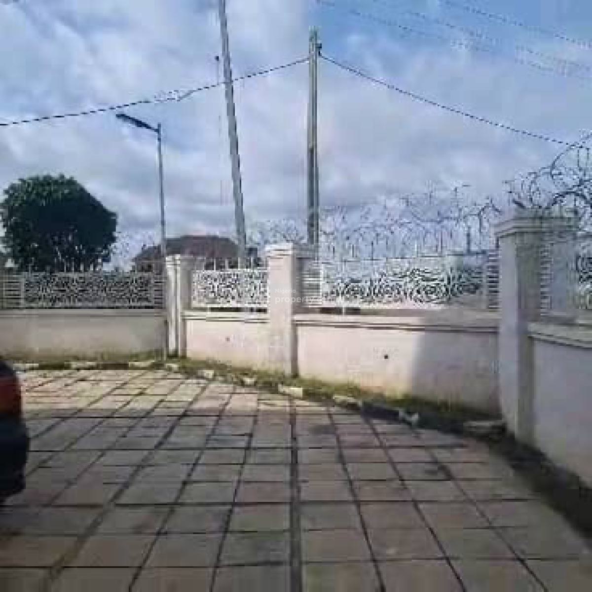 Distress of 5 Bedroom Terrace Duplex,interior Carcass and Bq, Life Camp, Abuja, Terraced Duplex for Sale