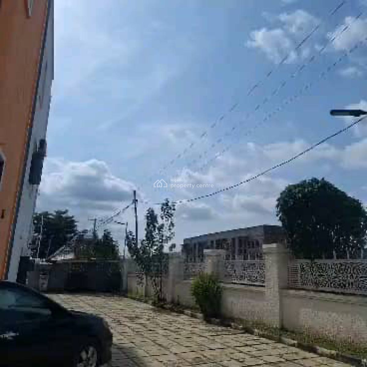 Distress of 5 Bedroom Terrace Duplex,interior Carcass and Bq, Life Camp, Abuja, Terraced Duplex for Sale