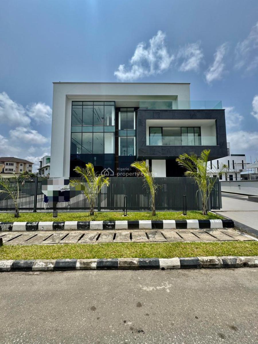 Luxury Contemporary Smart  Home with Rooftop Terrace Cinema,  Gym Pool, Serene Secured and Beautiful Pinnock Beach Estate, Osapa, Lekki, Lagos, Detached Duplex for Sale