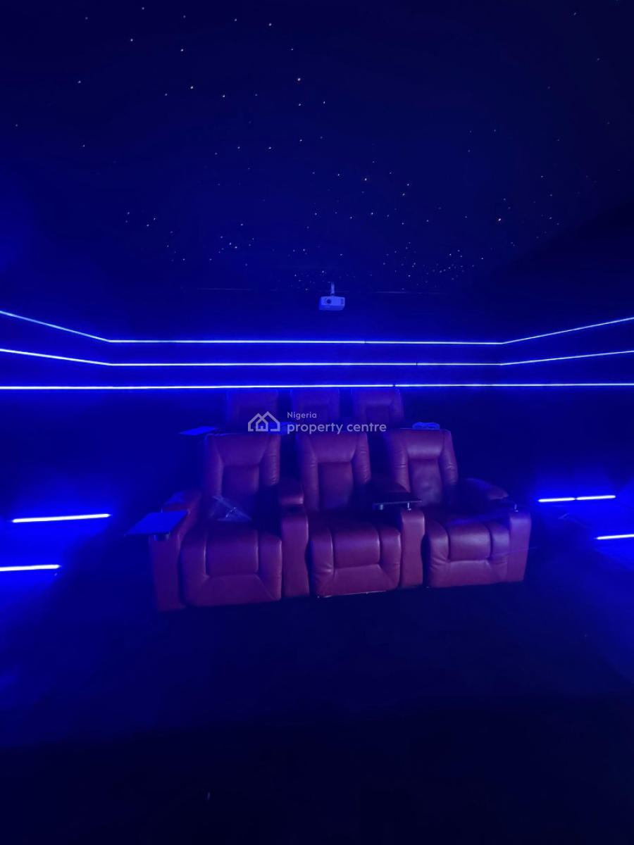 Luxury Contemporary Smart  Home with Rooftop Terrace Cinema,  Gym Pool, Serene Secured and Beautiful Pinnock Beach Estate, Osapa, Lekki, Lagos, Detached Duplex for Sale