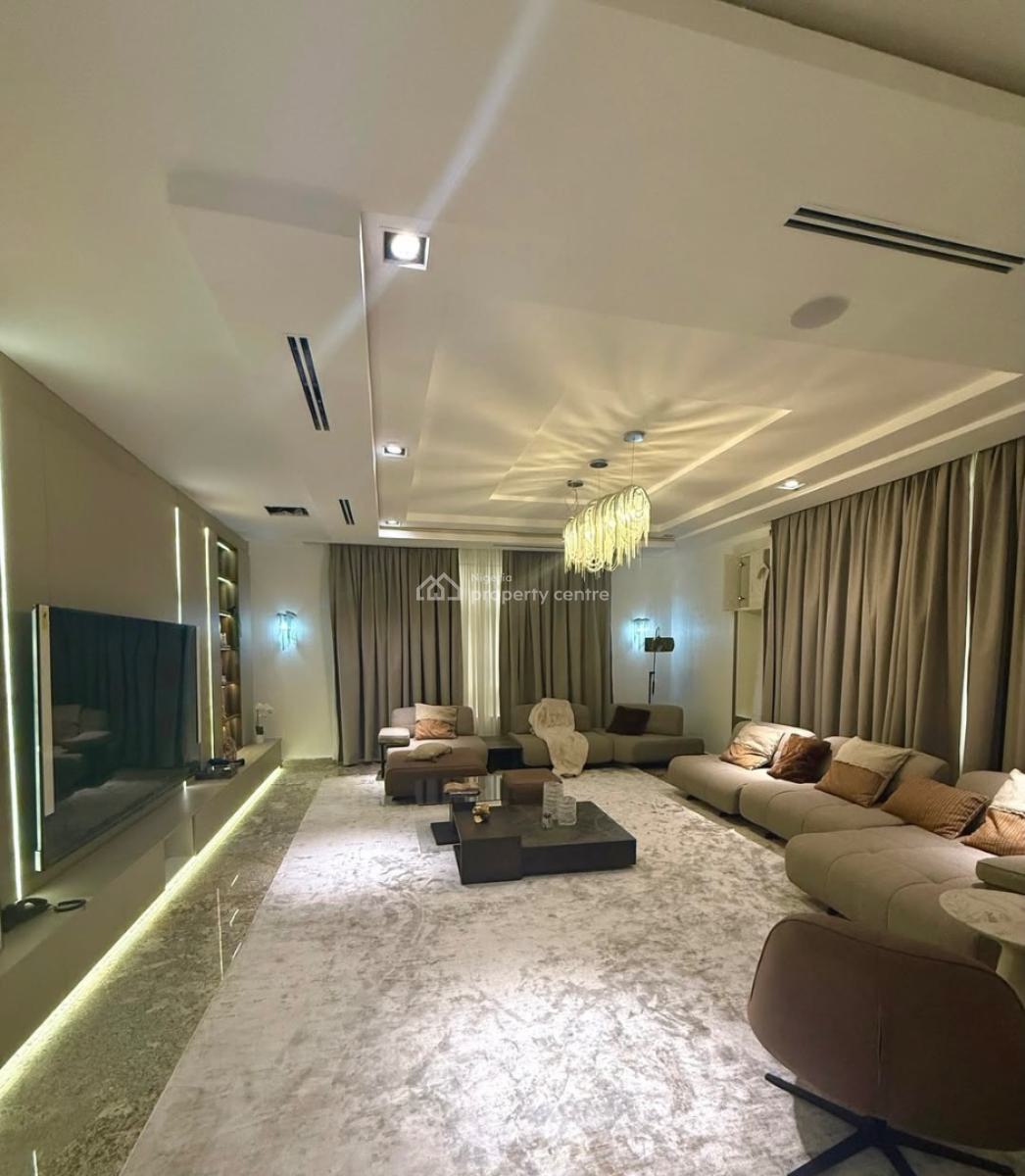 5 Bedroom Fully Detached Fully Furnished & Automated, Elevator, Katampe Extension, Katampe, Abuja, Detached Duplex for Sale