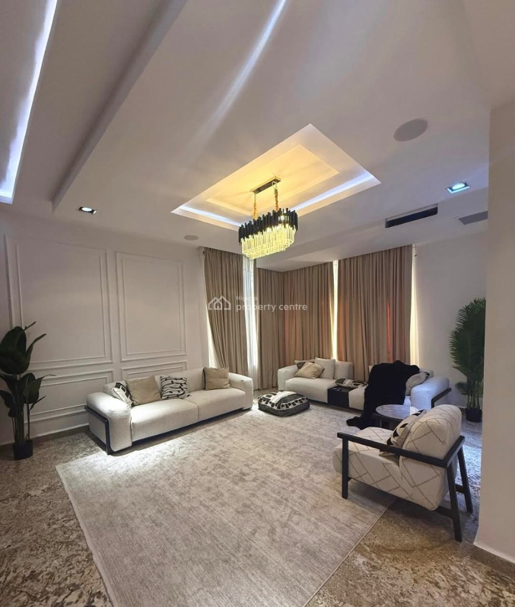 5 Bedroom Fully Detached Fully Furnished & Automated, Elevator, Katampe Extension, Katampe, Abuja, Detached Duplex for Sale