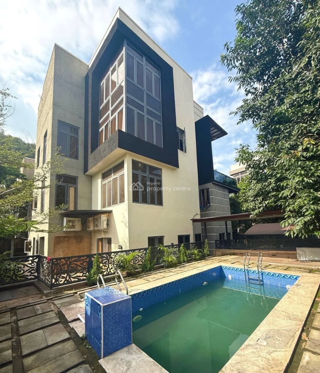 5 Bedroom Fully Detached Fully Furnished & Automated, Elevator, Katampe Extension, Katampe, Abuja, Detached Duplex for Sale